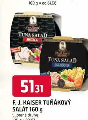 Trefa F. j. kaiser tuňákový salát 160 g nabídka