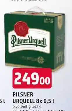 Trefa Pilsner urquell 8x 0,5 l nabídka