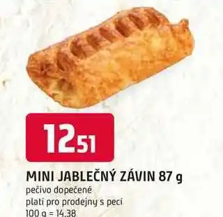 Trefa Mini jablečný závin 87 g nabídka