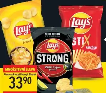 Globus Lay's Chips nabídka
