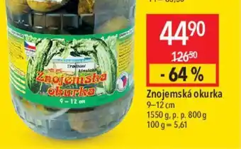 Globus Znojemská okurka nabídka