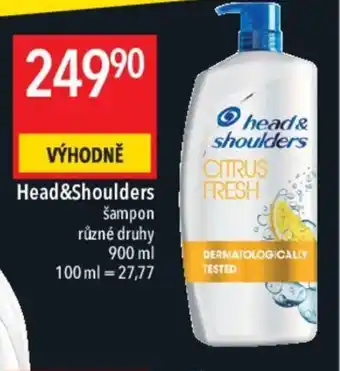 Globus Head&Shoulders šampon nabídka