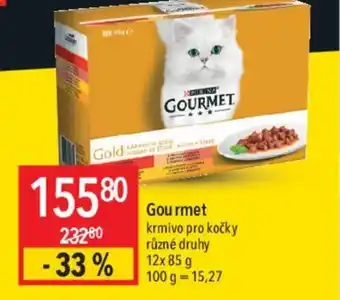 Globus Gourmet krmivo pro kočky nabídka