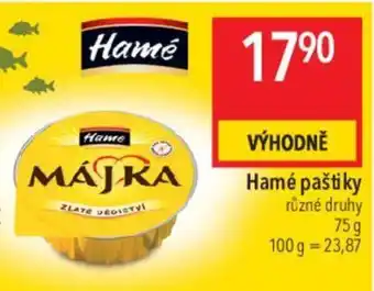 Globus Hamé paštiky nabídka