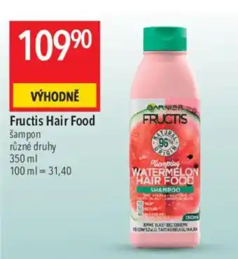 Globus Fructis Hair Food nabídka