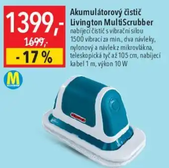 Globus Akumulátorový čistič Livington MultiScrubber nabídka