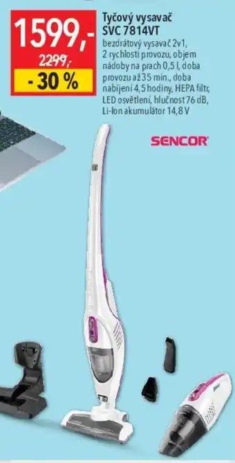 Globus Tyčový vysavač SVC 7814VT nabídka