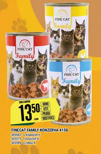 Tamda Foods FINECAT FAMILY KONZERVA 415G nabídka