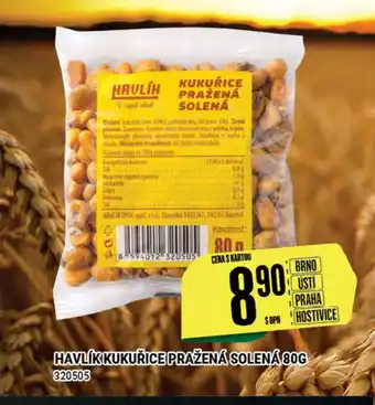 Tamda Foods HAVLÍK KUKUŘICE PRAŽENÁ SOLENÁ 80G nabídka