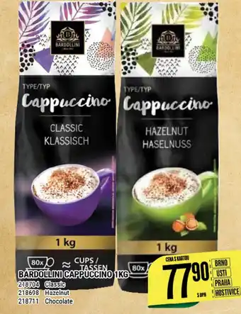 Tamda Foods BARDOLLINI CAPPUCCINO 1KG nabídka