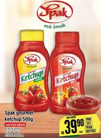 Tamda Foods Spak gourmet ketchup 500g nabídka