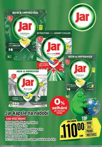 Tamda Foods Jar kapsle na nádobí nabídka