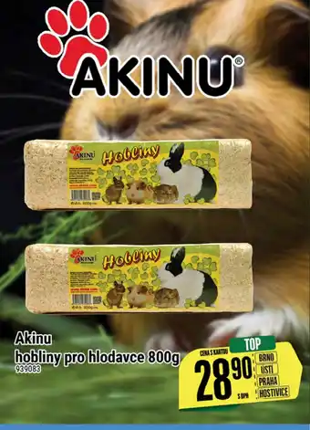 Tamda Foods Akinu hobliny pro hlodavce 800g nabídka