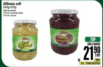 Tamda Foods Alibona zelí 640g/320g nabídka