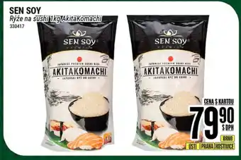 Tamda Foods SEN SOY Rýže na sushi 1kg AkitaKomachi nabídka