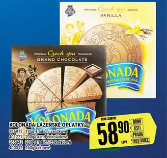Tamda Foods KOLONÁDA LÁZEŇSKÉ OPLATKY nabídka