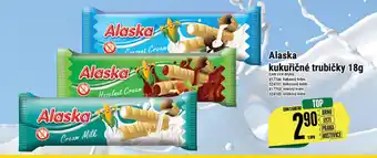Tamda Foods Alaska kukuřičné trubičky 18g nabídka