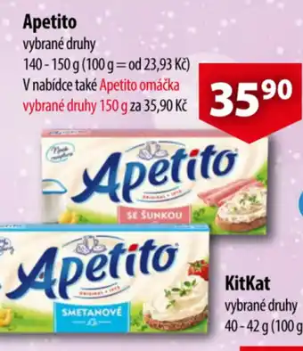 CBA Apetito nabídka