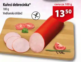 CBA Kuřecí debrecínka 100 g nabídka