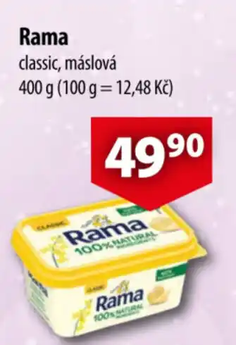 CBA Rama classic, máslová 400 g nabídka