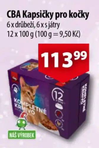 CBA CBA Kapsičky pro kočky nabídka