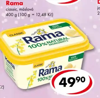 CBA Rama classic, máslová 400 g nabídka
