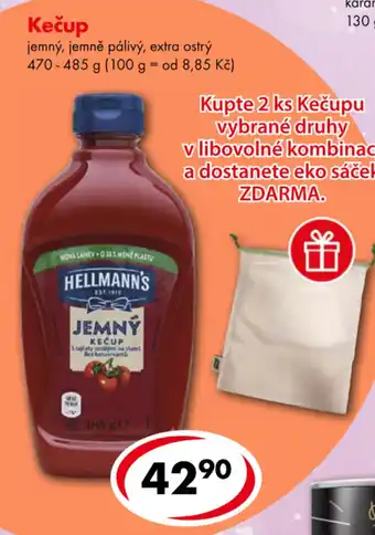 CBA Kečup nabídka