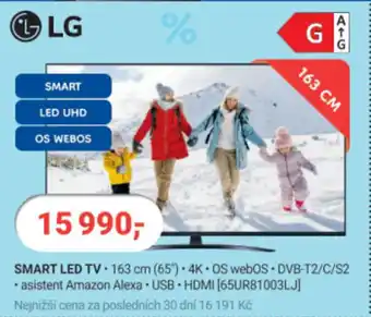Planeo Elektro LG SMART LED TV nabídka