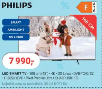 Planeo Elektro PHILIPS LED SMART TV nabídka