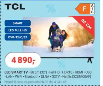 Planeo Elektro TCL LED SMART TV nabídka