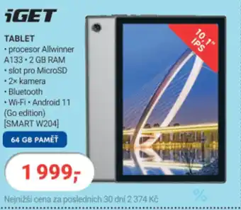 Planeo Elektro TABLET nabídka