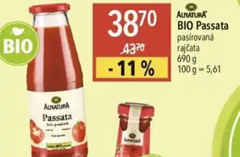 Globus ALNATURA BIO Passata nabídka