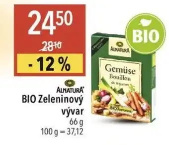ALNATURA BIO Zeleninový vývar 66 g