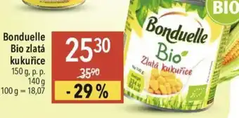 Bonduelle Bio zlatá kukuřice