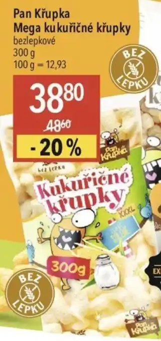 Globus Pan Křupka Mega kukuřičné křupky nabídka