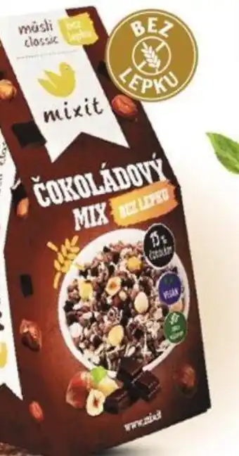 Globus Mixit Müsli classic čokoládový mix nabídka