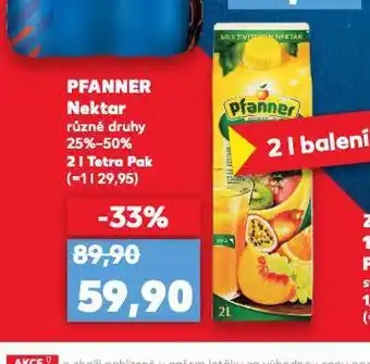 Kaufland Pfanner nabídka