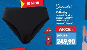 Kaufland Kalhotky nabídka