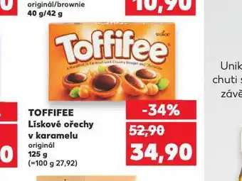 Kaufland Toffifee lískové ořechy v karamelu nabídka