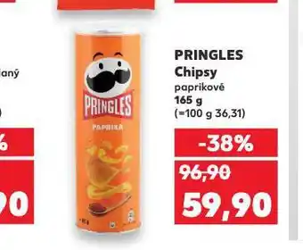 Kaufland Pringles chipsy nabídka
