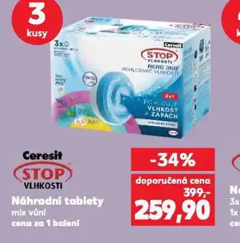 Kaufland Ceresit stop vlhkosti náhradní tablety nabídka