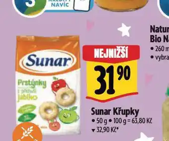 Albert Sunar křupky nabídka