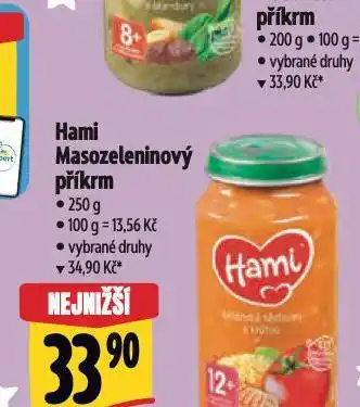 Albert Hami masozeleninový příkrm nabídka