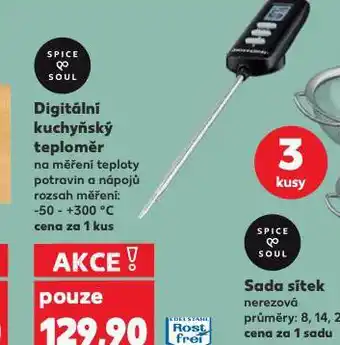 Kaufland Digitální kuchyňský teploměr nabídka