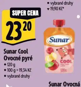 Albert Sunar cool ovocné pyré nabídka