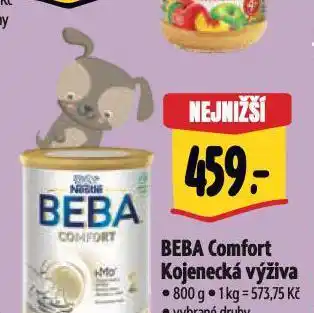 Albert Beba kojenecká výživa nabídka