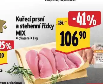 Albert Kuřecí prsní a stehenní řízky nabídka
