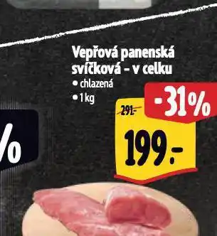 Albert Vepřová panenská svíčková nabídka