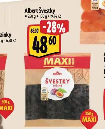 Albert Švestky nabídka