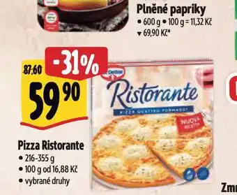 Albert Pizza ristorante nabídka